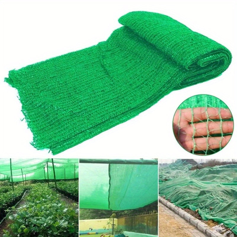 4x5m Green UV Resistant Sun Shade Sail Mesh for Patio Garden Greenhouse