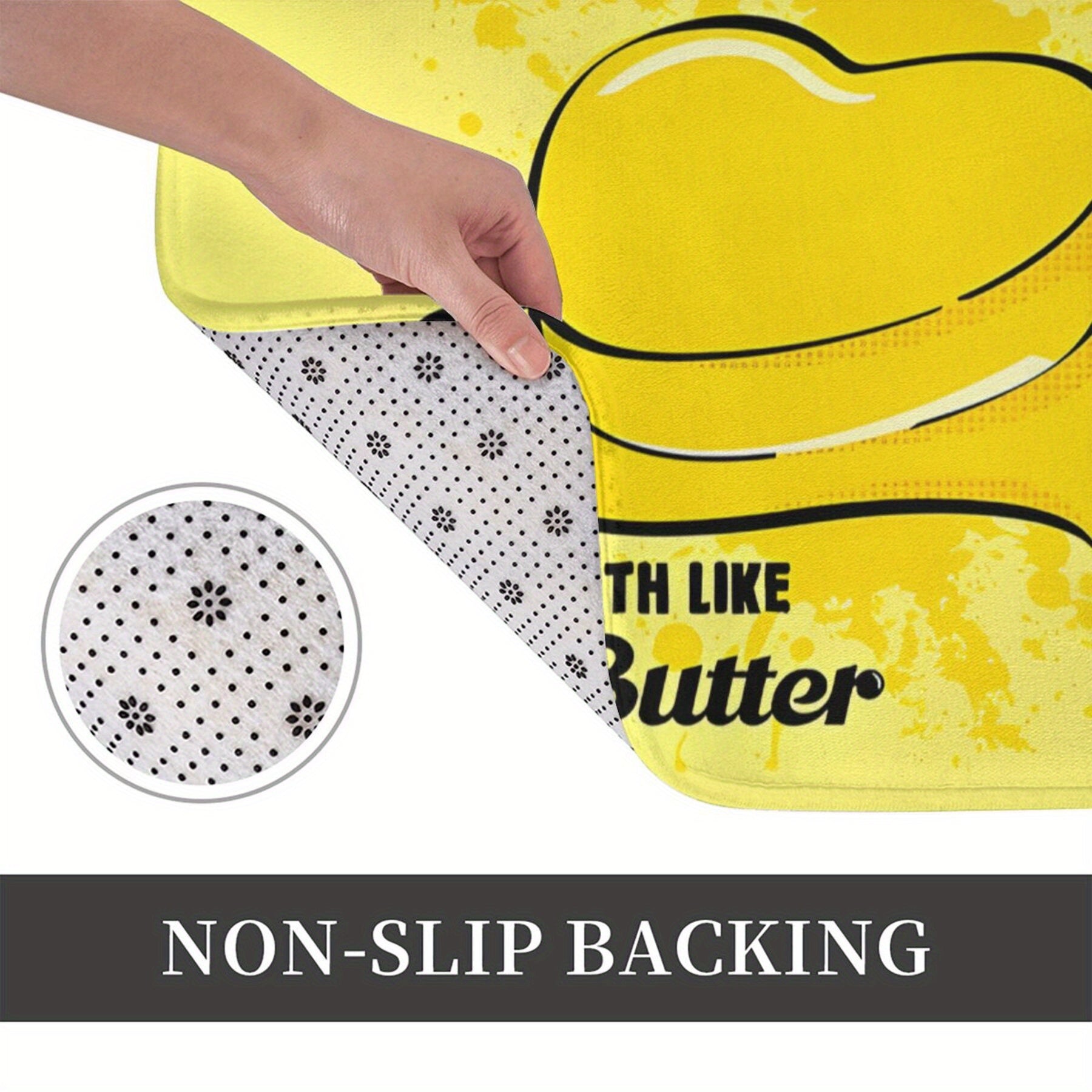 Kpop Hammom matosi Polyester non-slip yuviladigan uy bezaklari