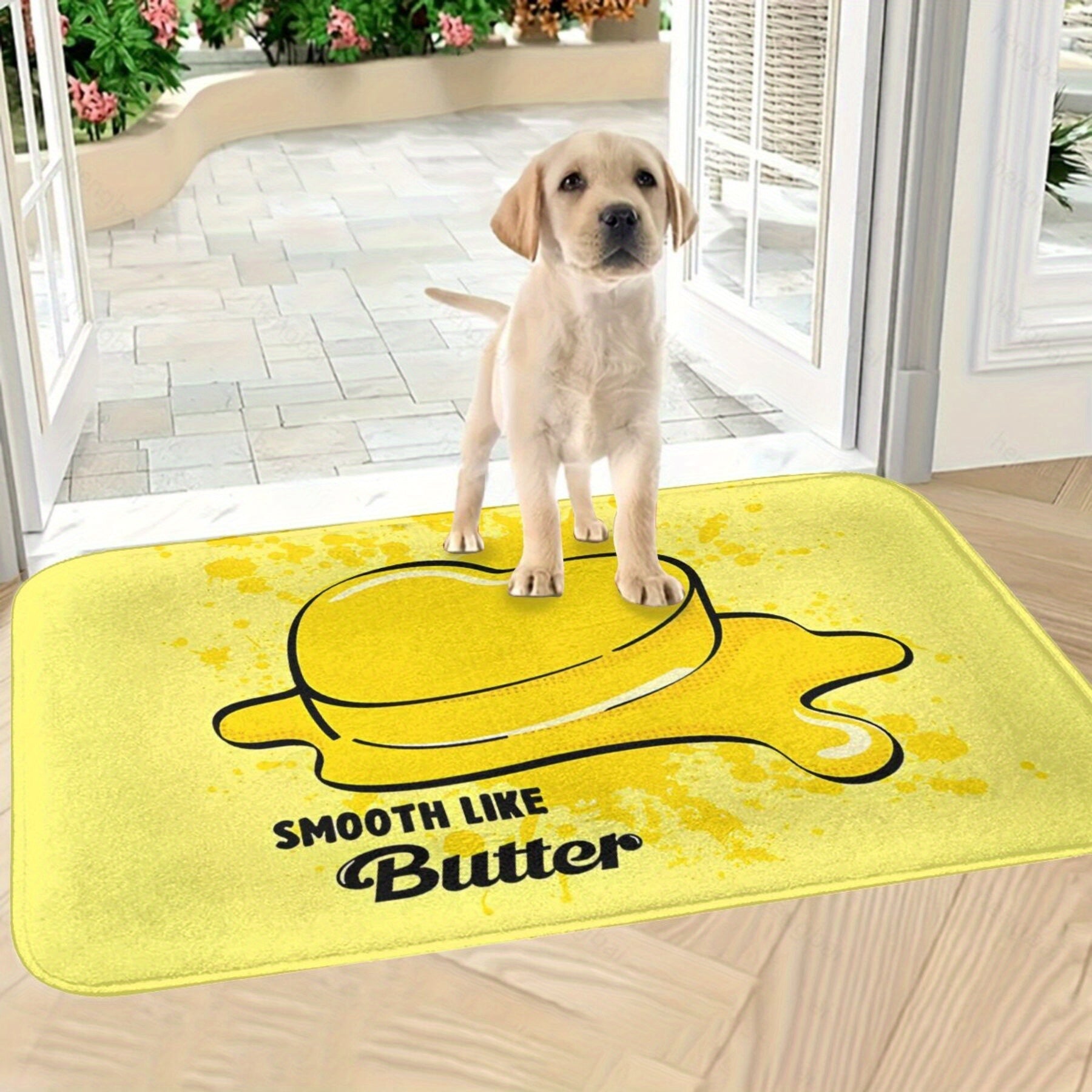Kpop Bathroom Mat Polyester Doormat Non-Slip Washable Home Decor