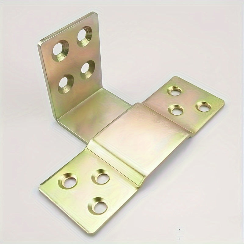 2-Pack Metal Hardware Kit for Bed Frame Replacement with Hooks and Buckles