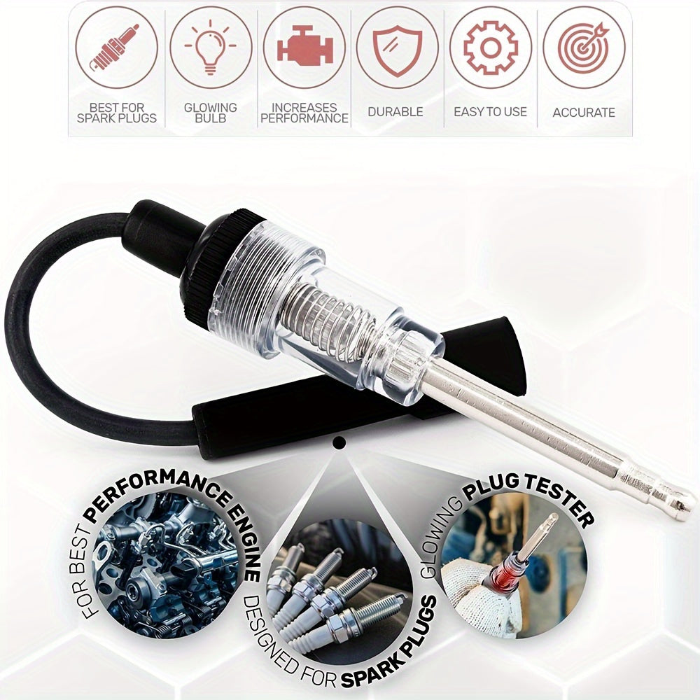 Car Spark Plug Tester Engine Ignition Diagnosis Tool Durable Plastic