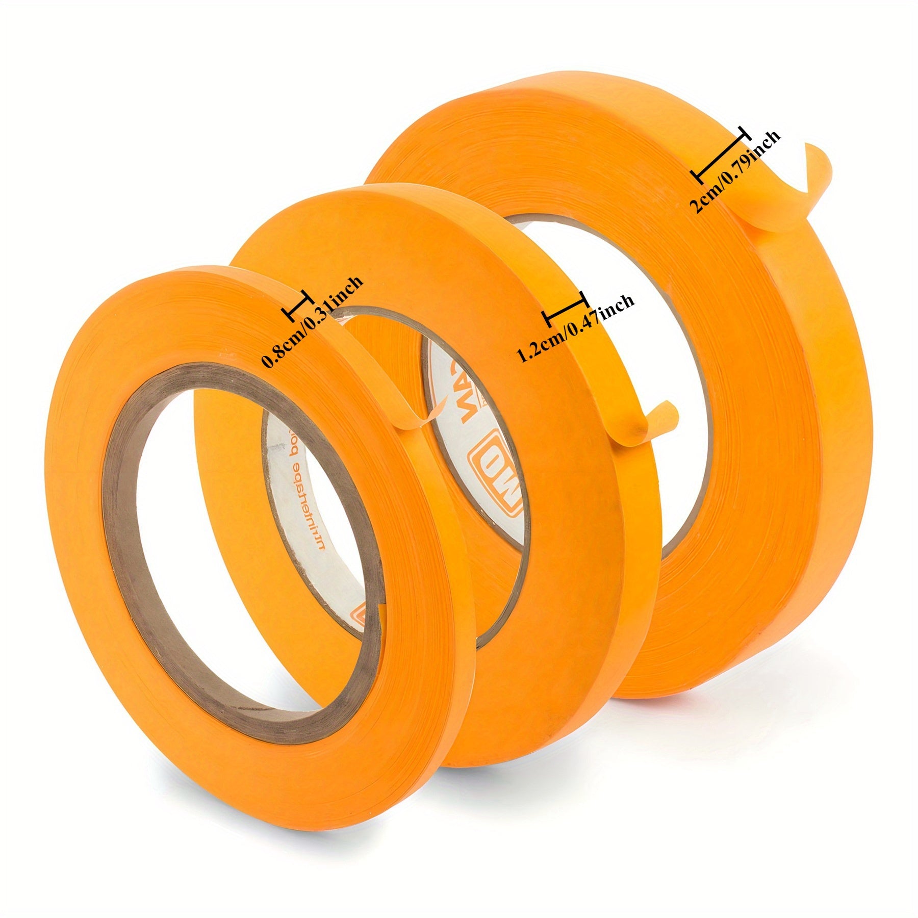 3-Pack Yellow PVC Guitar Fretboard Protector Tape for Electric and Bass Repair