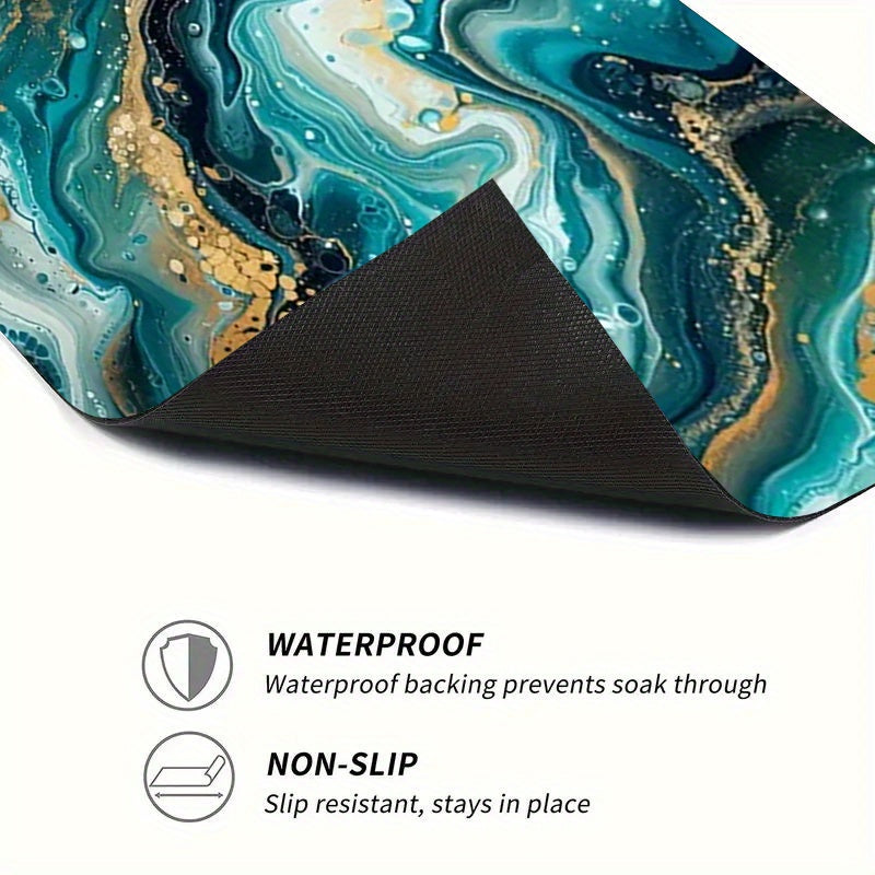 Rang-barang so‘riladigan, yopishqoqsiz, quruq mato oshxona stol va texnikasi uchun