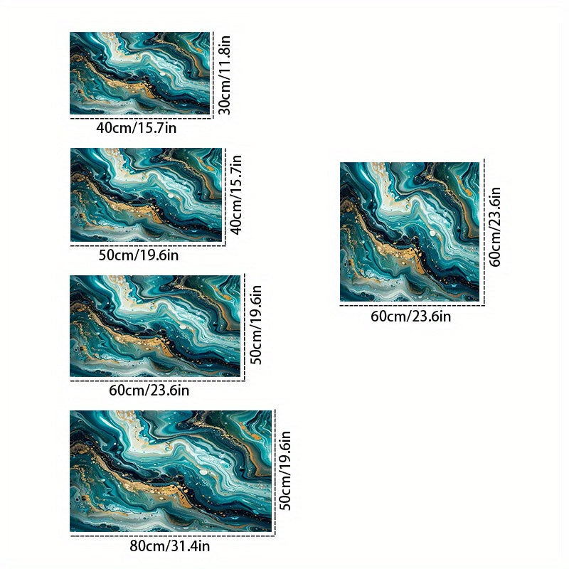 Rang-barang so‘riladigan, yopishqoqsiz, quruq mato oshxona stol va texnikasi uchun