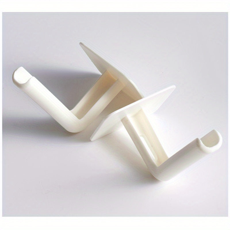 Wall-Mounted Plastic Spice Rack Kitchen Storage No-Drill Open Organizer Shelf