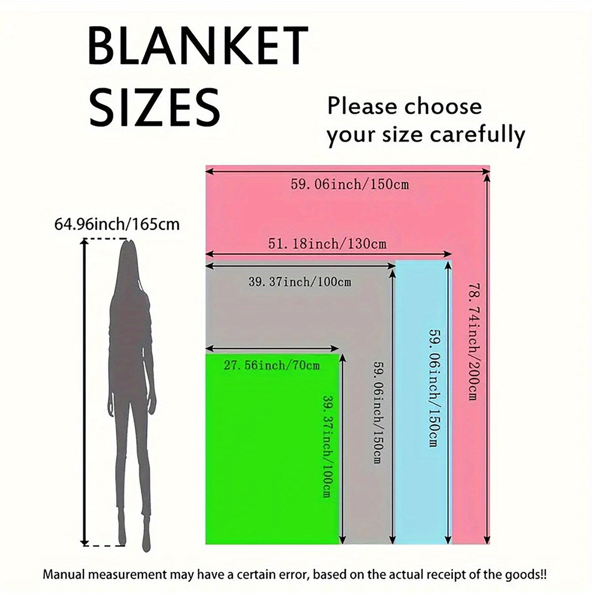 Lightweight Flannel Blanket for All Seasons Digital Print 127x152 cm