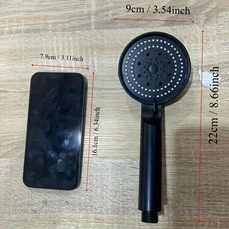 Ko'p funksiyali qo'l yuvish boshligi har qanday hammom uchun kuchli suv oqimi bilan 5 ta purkash rejimiga ega.