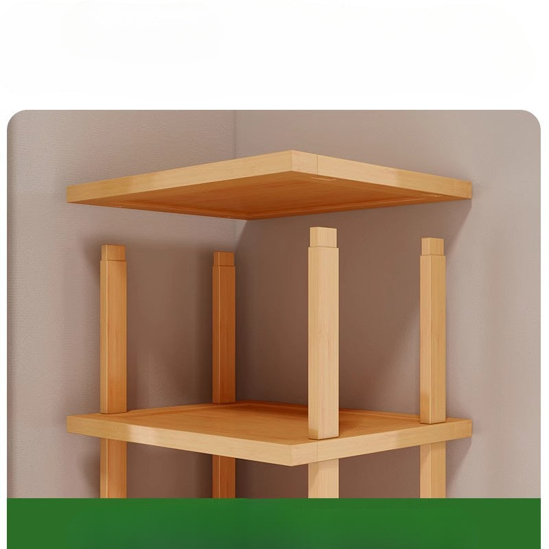 Compact Multi-Level Shoe Organizer for Small Spaces, Sturdy Wood, Sleek Design