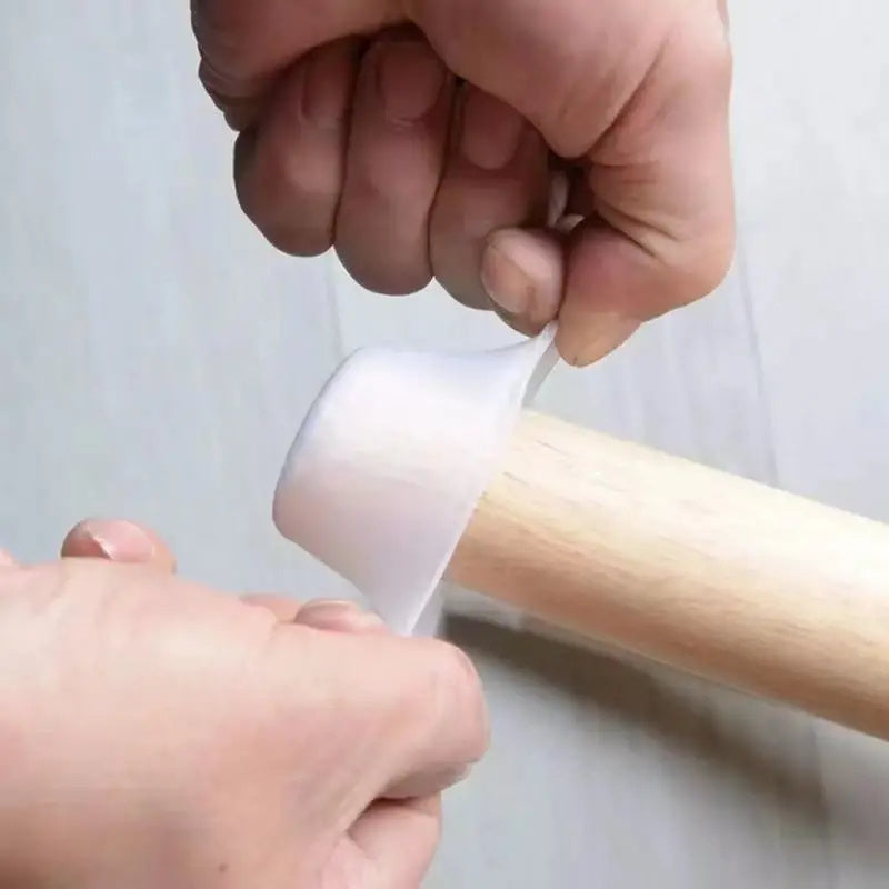 Mebel oyoqlari uchun mustahkam oq silikondan qoplamalar - barqarorlik va xavfsizlik uchun yaxshilangan ushlash, chizish va sirpanishdan himoya qiladi, uylar va ofislar uchun ichki va tashqi foydalanish uchun mukammal.