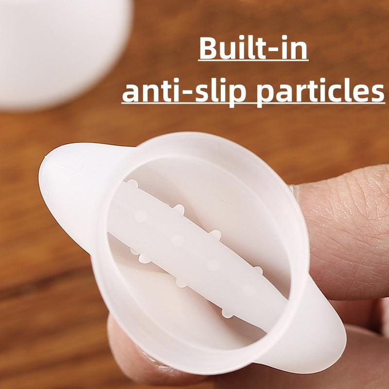 Mebel oyoqlari uchun mustahkam oq silikondan qoplamalar - barqarorlik va xavfsizlik uchun yaxshilangan ushlash, chizish va sirpanishdan himoya qiladi, uylar va ofislar uchun ichki va tashqi foydalanish uchun mukammal.