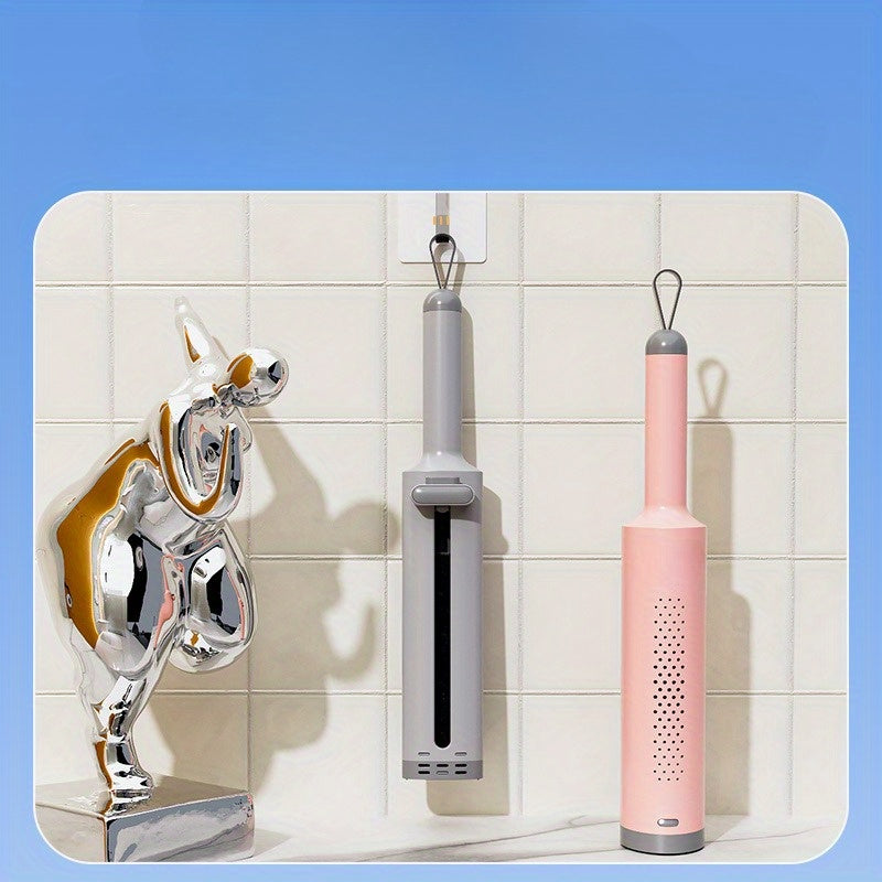 Compact Hands-Free Flat Mop for Dusting Walls and Car Interiors