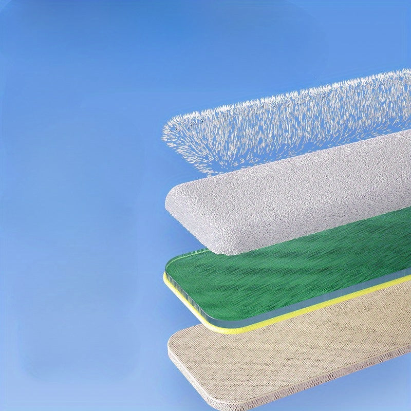 Compact Hands-Free Flat Mop for Dusting Walls and Car Interiors