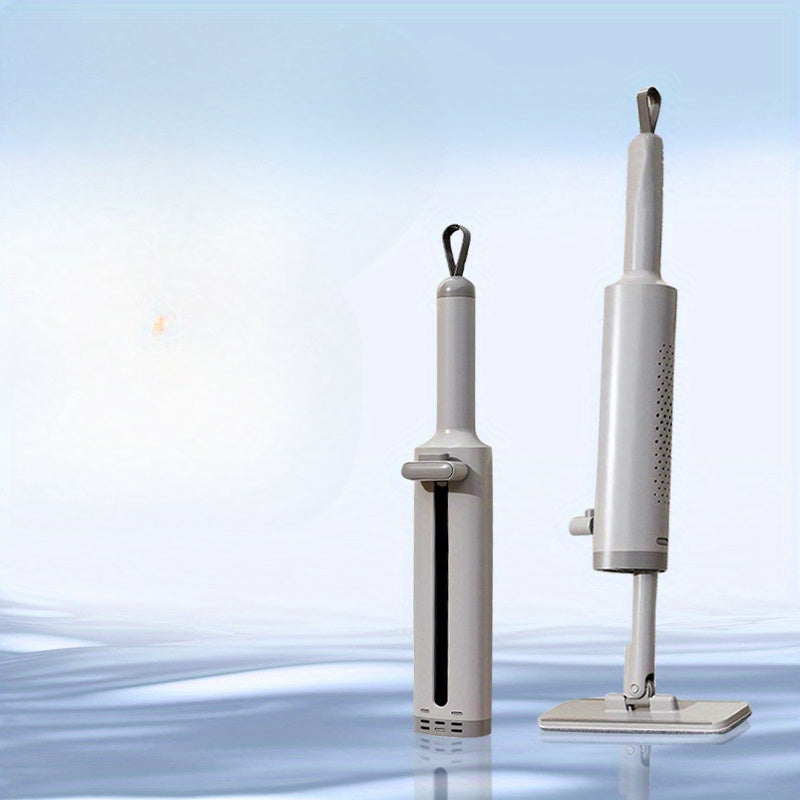 Compact Hands-Free Flat Mop for Dusting Walls and Car Interiors