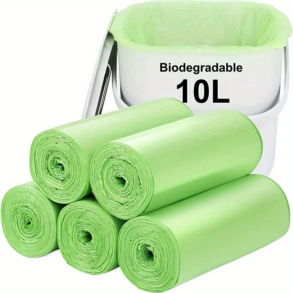 Biodegradable axlat sumkalar 40 ta paket 10L ikki qatlamli ko‘p maqsadli axlat qutilari