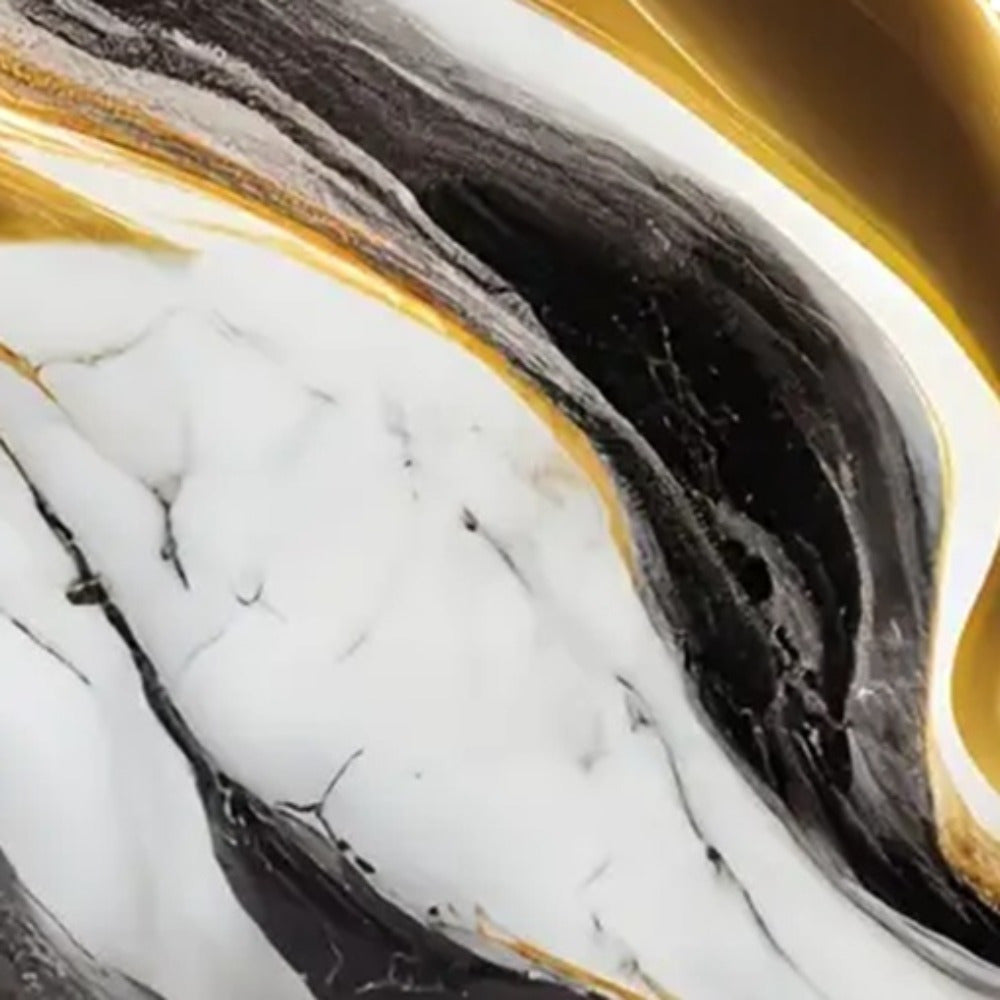 Self-Adhesive Faux Marble Wall Stickers Waterproof for Kitchen Bathroom Set of 30