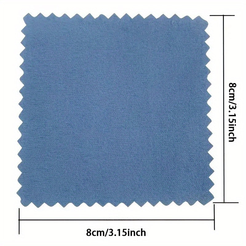 Set of 30 Polyester Cleaning Cloths for Jewelry Watches and Accessories
