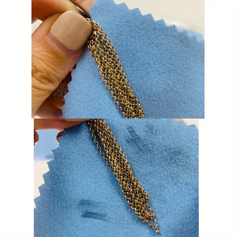 Set of 30 Polyester Cleaning Cloths for Jewelry Watches and Accessories