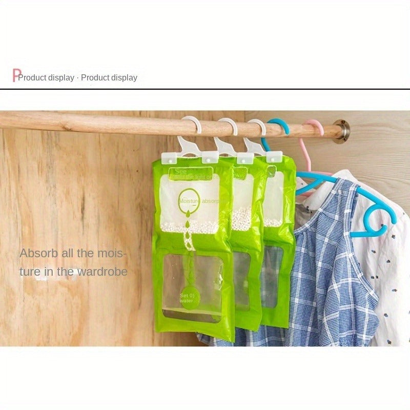 Juego de 20/30/40 bolsas deshumidificadoras absorbentes de humedad para armarios y dormitorios interiores