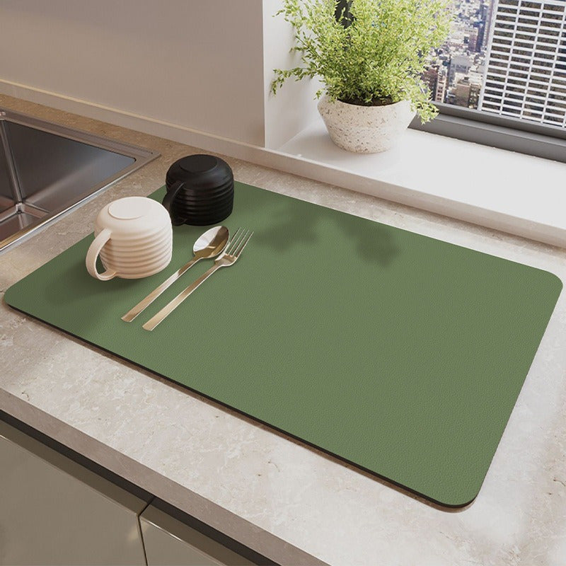 Heat-Resistant Kitchen Countertop Protector 38x61cm Non-Slip Spill-Resistant Mat
