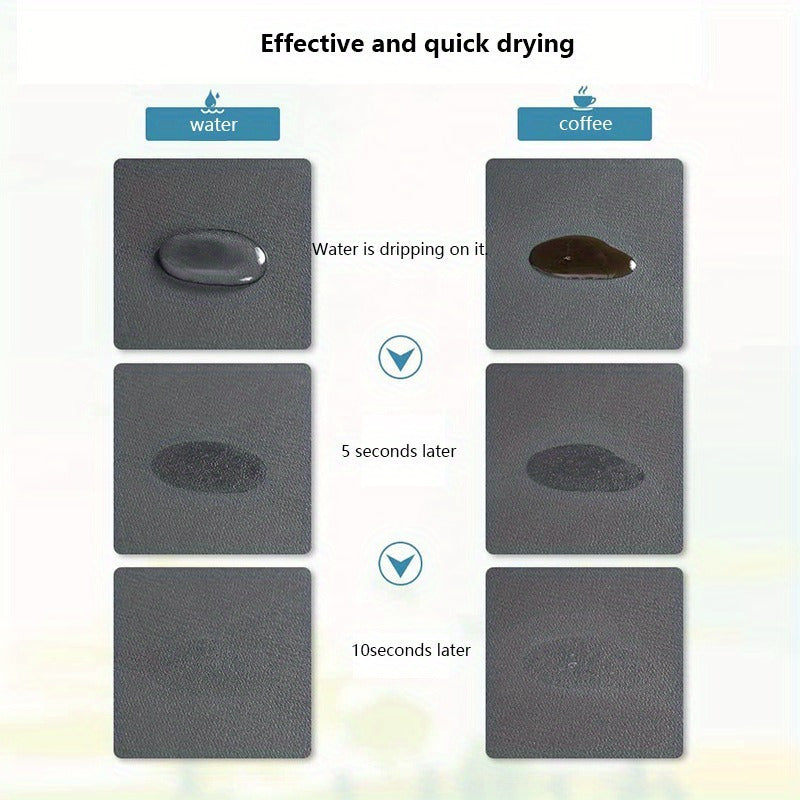 Heat-Resistant Kitchen Countertop Protector 38x61cm Non-Slip Spill-Resistant Mat