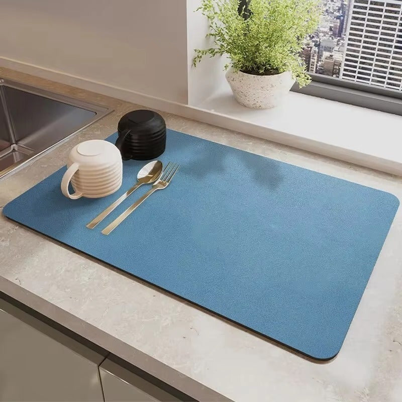 Heat-Resistant Kitchen Countertop Protector 38x61cm Non-Slip Spill-Resistant Mat