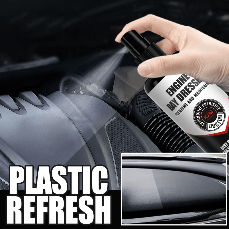 Restoración de brillo y protección de goma y plástico exterior del motor de coche universal