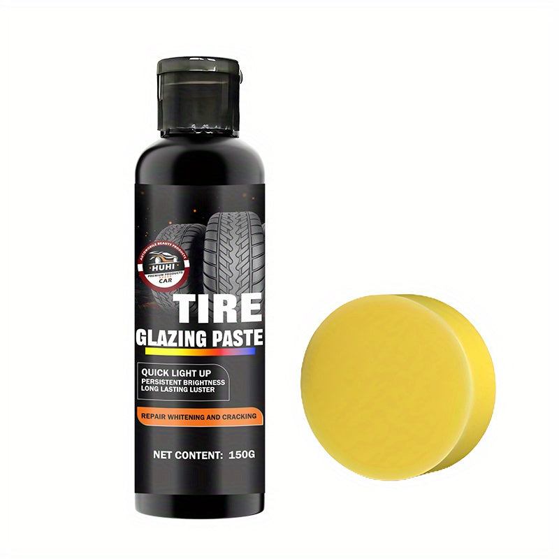 Car Interior Plastic Polish Wax Repair Restorer Black Tire Brightener