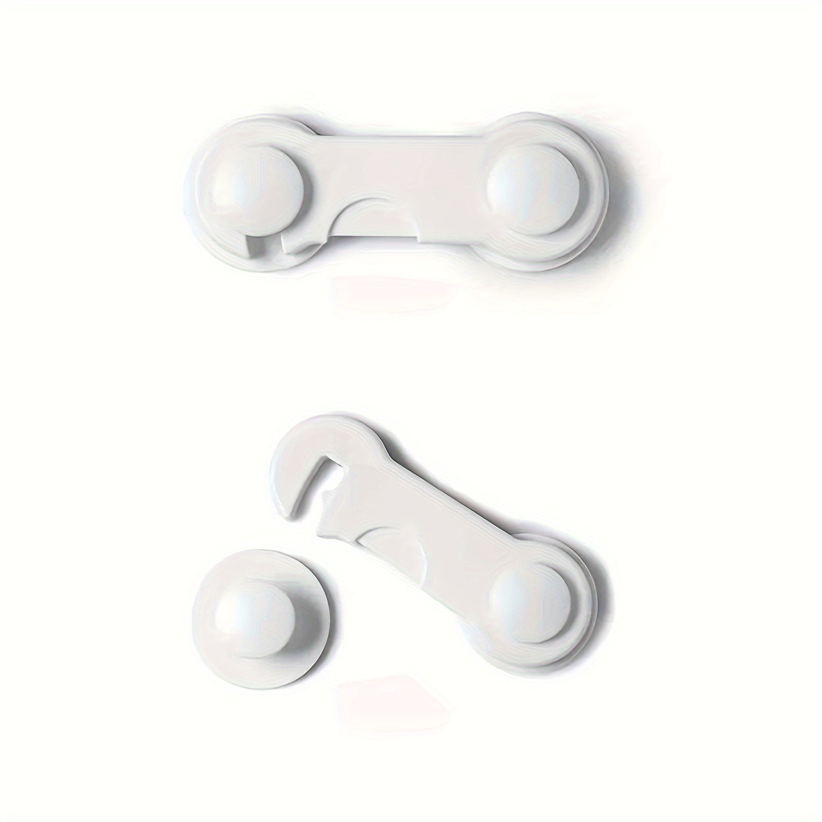 Security Lock Set for Drawers Cabinets and Doors 5-Pack