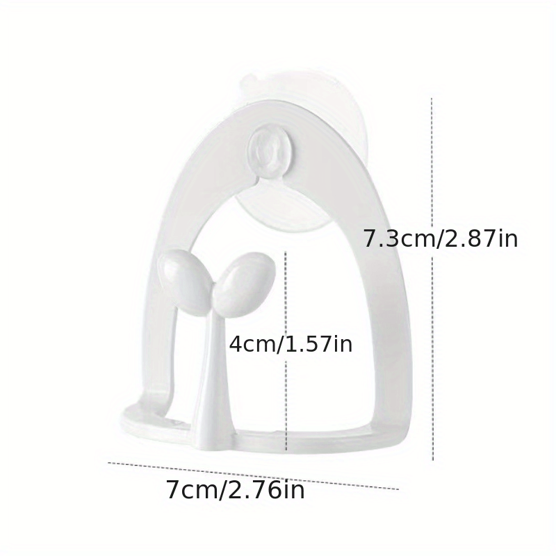 Soporte de esponja de plástico con ventosa, estante de drenaje para fregadero de cocina, no necesita energía
