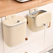 8L 12L devor bilan o'rnatiladigan oshxona axlat qutisi, slayd qopqog'i bilan, batareyasiz