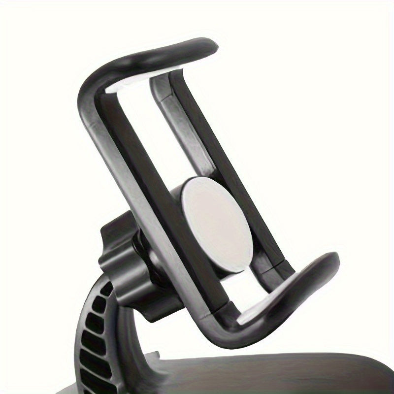 Universal avtomobil paneli telefon uchun tutqich, aylanadigan klip, alüminiy va po'lat