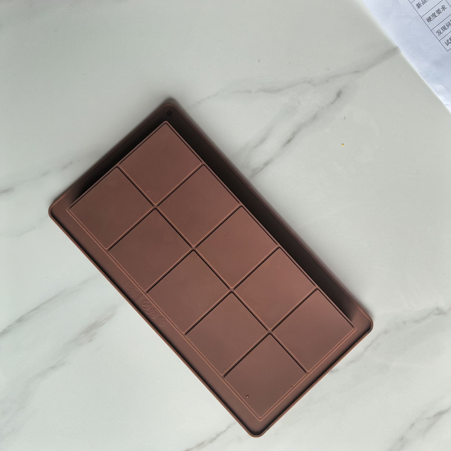Silicone Chocolate Mold for Protein Bars and Candy, Latex-Free, Easy Release