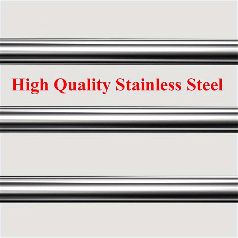 Stainless Steel Wall-Mounted Towel Rack with Suction Cup Punch-Free Installation Bathroom Organizer