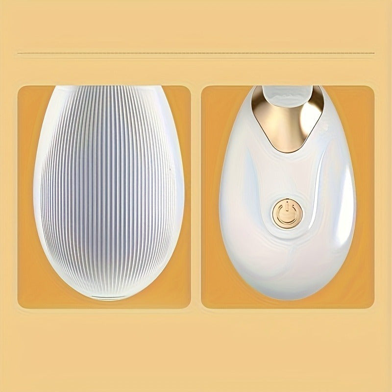 Battery-Free Face and Neck Massager with High Frequency Vibration Compact Ergonomic Sore Relief for Women