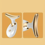 Battery-Free Face and Neck Massager with High Frequency Vibration Compact Ergonomic Sore Relief for Women