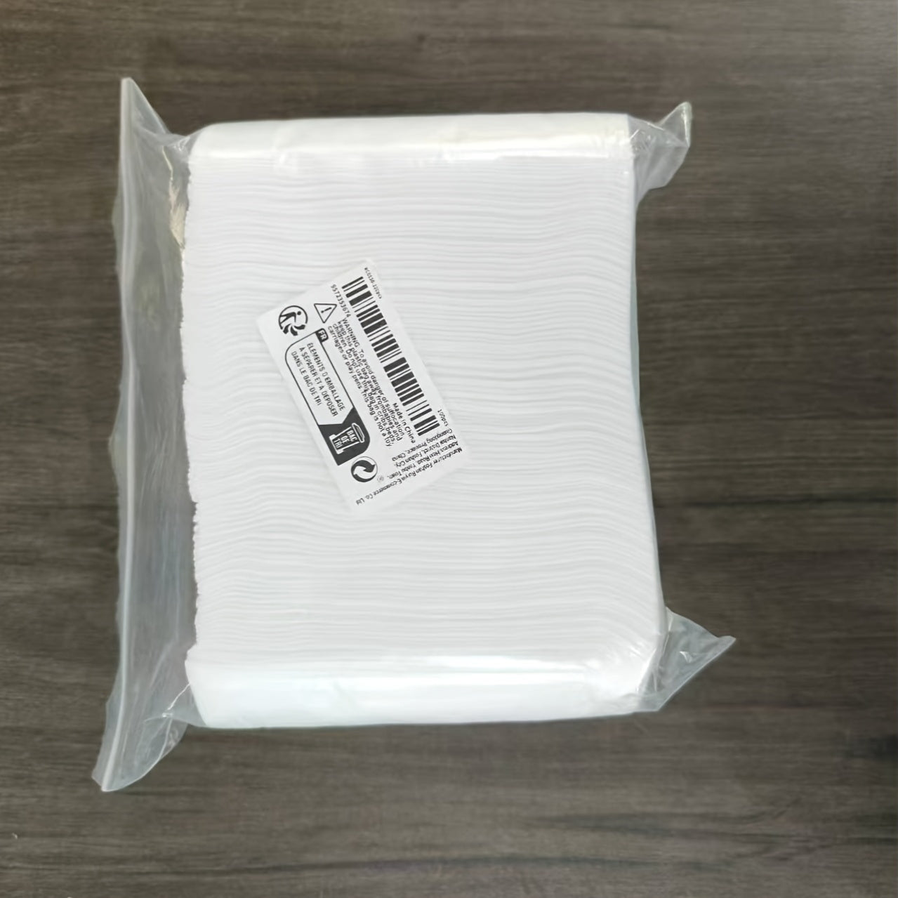 100-Pack Disposable Dry Sweeping Cloths for Dust Removal, Multi-Surface Use