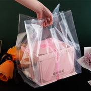Transparent Cake Gift Bags Set of 5 for Desserts Snacks and Bread