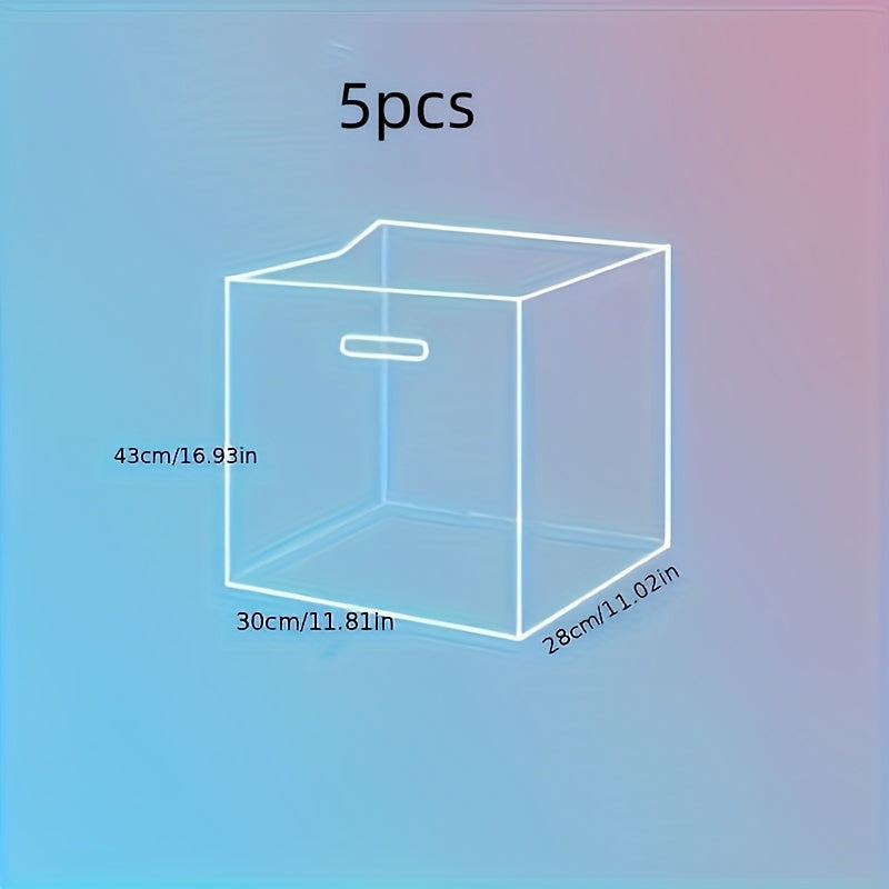 Transparent Cake Gift Bags Set of 5 for Desserts Snacks and Bread