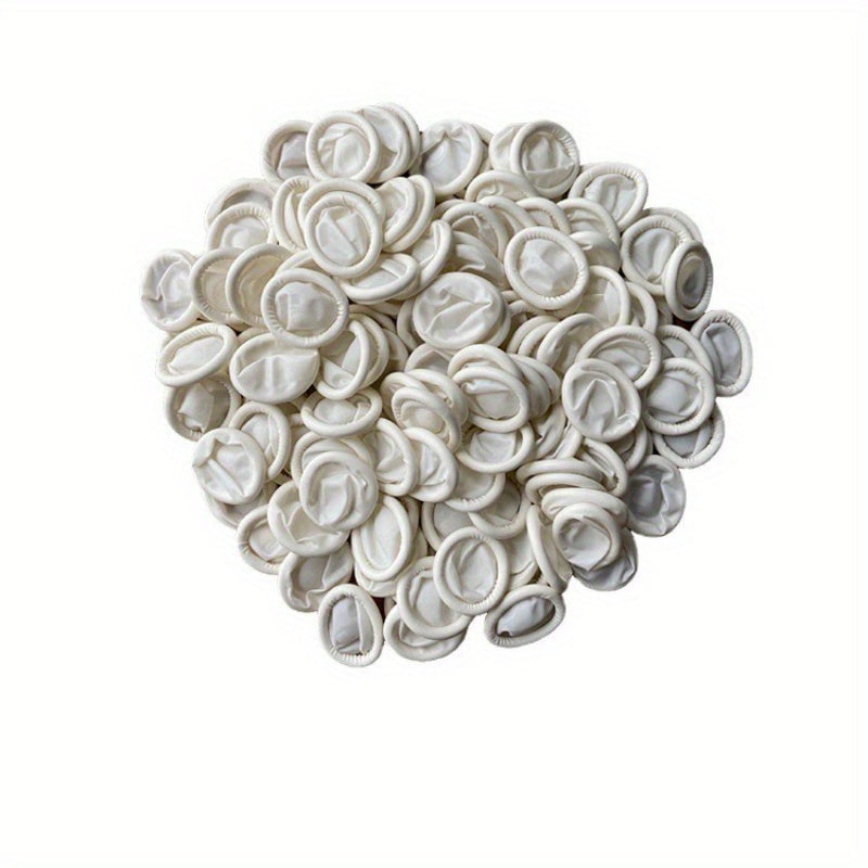 50 protectores de silicona de látex premium, sin polvo, libres de polvo, antiestáticos, desechables para electrónica, medicina y manipulación de alimentos