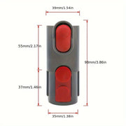 2 ta vakuum tozalagich ulanishi to'plami, V15 V12 V11 V10 V8 V7 V6 Outsize modellari uchun mos keladi, plastik pol ulanishi konvertori o'z ichiga oladi