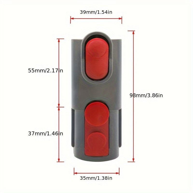 2 ta vakuum tozalagich ulanishi to'plami, V15 V12 V11 V10 V8 V7 V6 Outsize modellari uchun mos keladi, plastik pol ulanishi konvertori o'z ichiga oladi