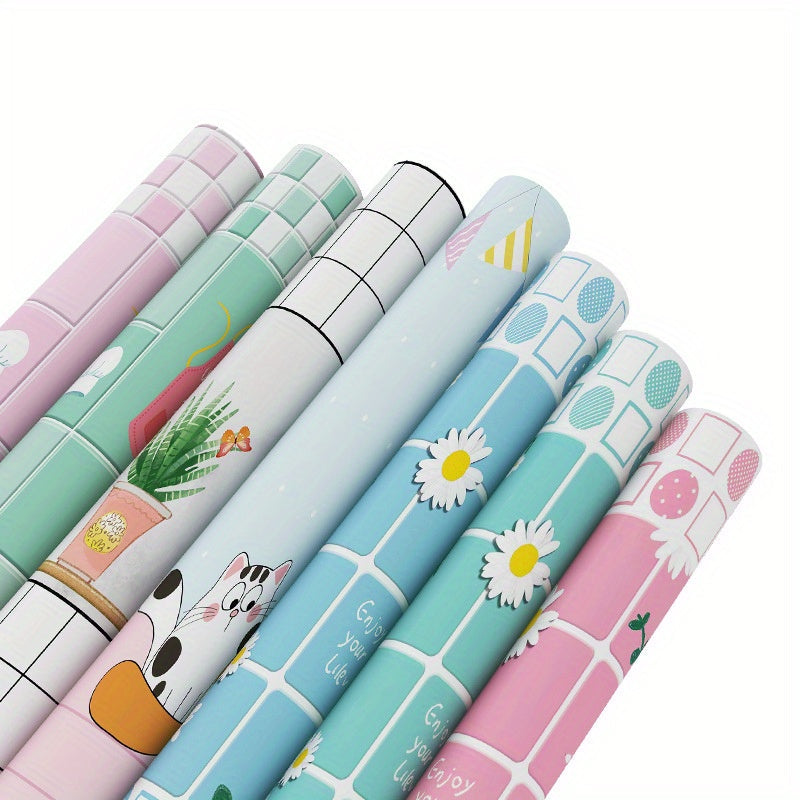 Self-Adhesive Waterproof Heat-Resistant PET Kitchen Protection Sticker for Stove and Tile