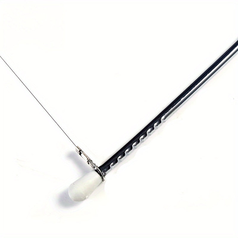 Stainless Steel Cake Slicer with Adjustable Double Wire and Groove Markings