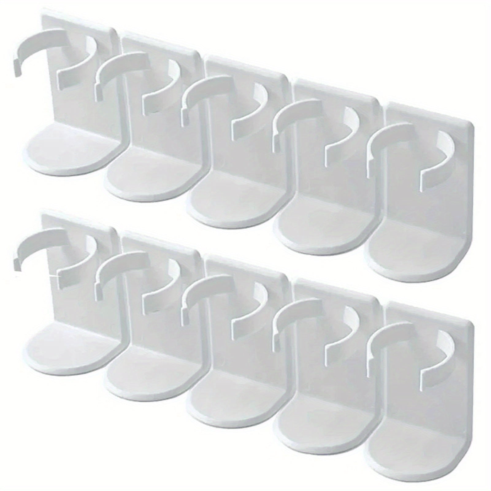 Улучшите организацию пространства в ванной комнате с помощью нашей регулируемой настенной полки для хранения косметики — не нужно вырезать никаких отверстий!