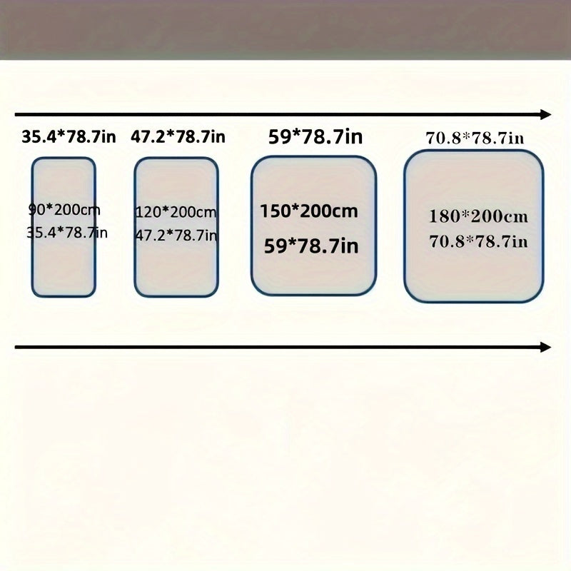 Light Beige Milk Velvet Mattress Topper Soft Plush Breathable Machine Washable for Home Dorm