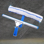 Set of 4 Window Cleaning Tools with Adjustable Handle and Microfiber Pads