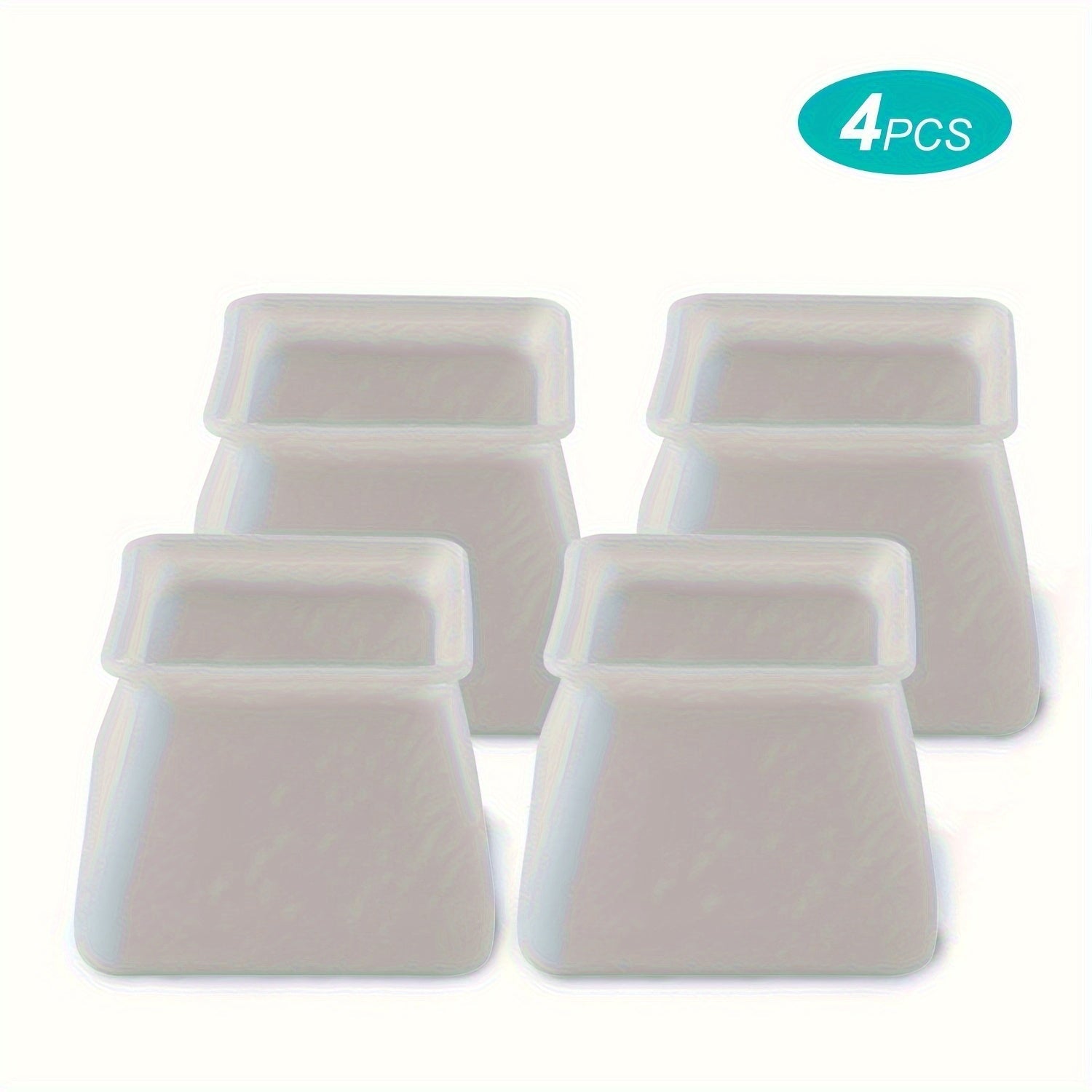 Silicone Chair Leg Protectors Set of 4 for Office Desk and Home Furniture