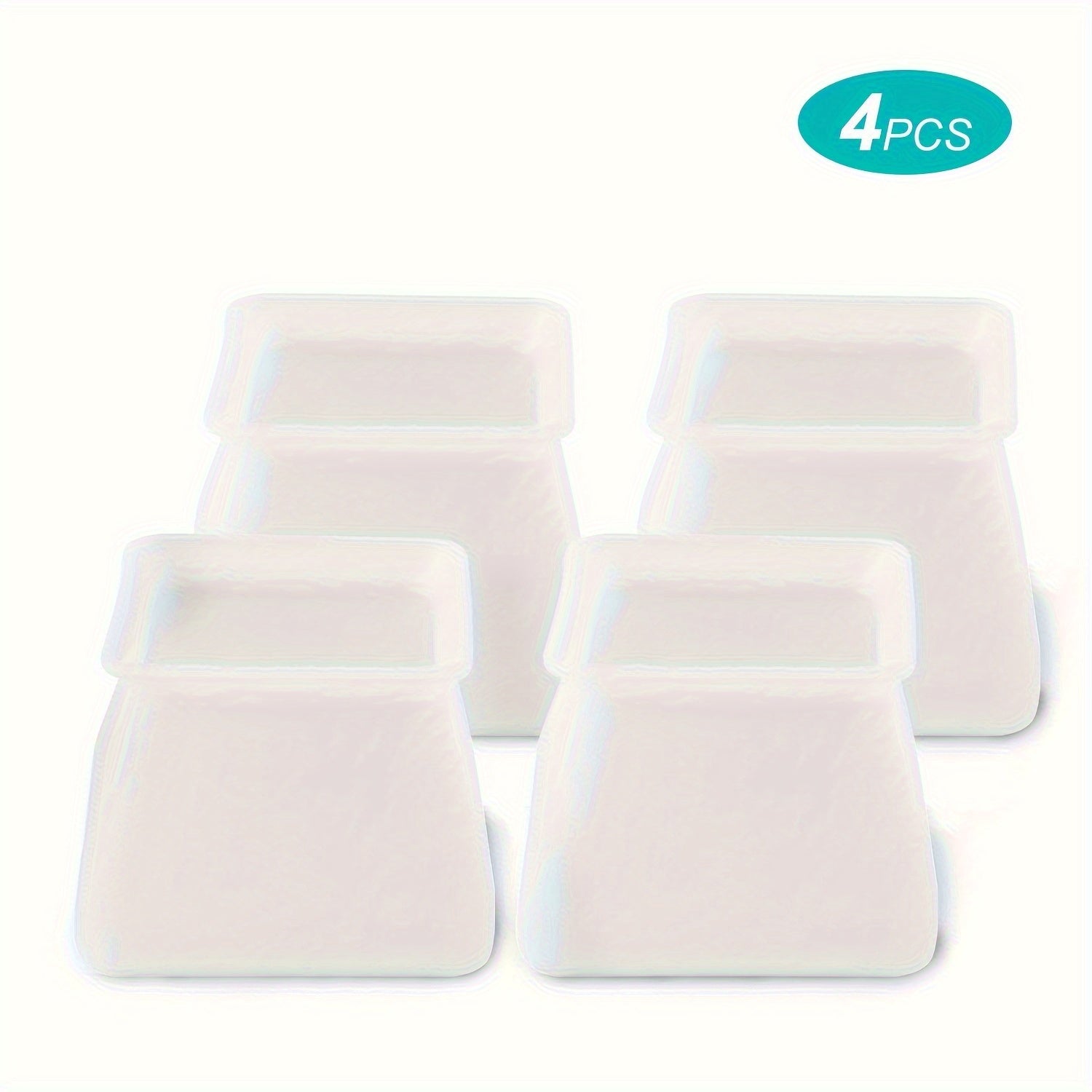 Silicone Chair Leg Protectors Set of 4 for Office Desk and Home Furniture