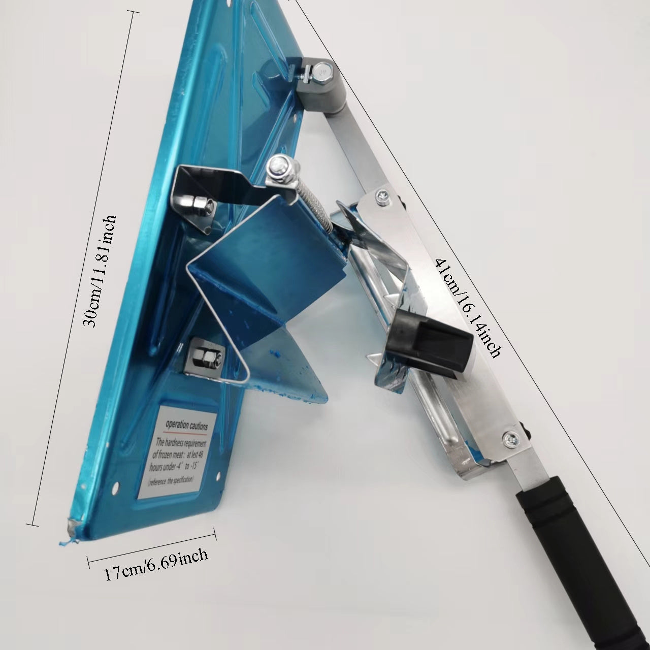 Moslashuvchan zanglamaydigan po'latdan yasalgan oshxona kesgich, go'sht, meva va sabzavotlar uchun