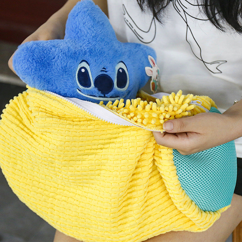 Bolsa de lavado para zapatos de poliéster con cremallera y correas elásticas para zapatos hasta la talla 45